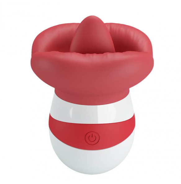 Pretty Love - Mina Powerful Licking Vibrating Massager (Chargeable - Red) Pretty Love - Mina Powerful Licking Vibrating Massager (Chargeable - Red)